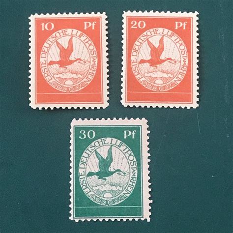 German Empire Airmail Rhein Und Main Michel L Lll Catawiki