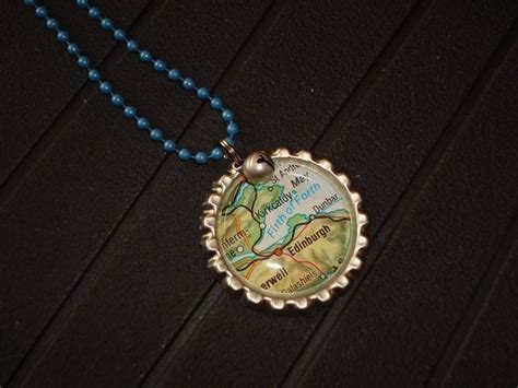 Bottle Cap Necklace · How To Make A Bottle Cap Pendant · Jewelry Making Resin And No Sew On