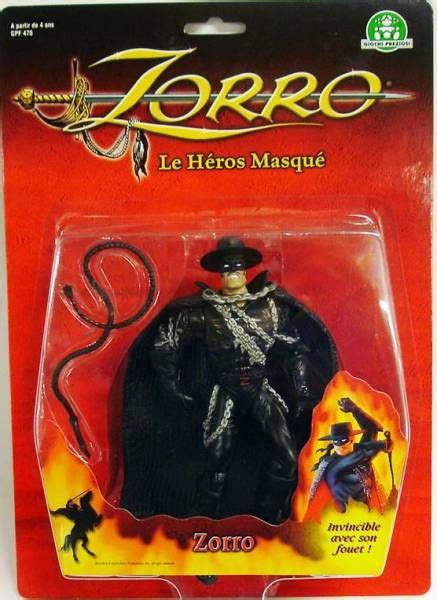 Zorro Zorro Avec Fouet Figurines Playmates Giochi Preziosi