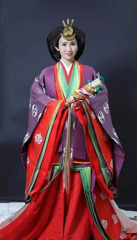 Heian Junihitoe Japan Heian Era Costume Junihitoe