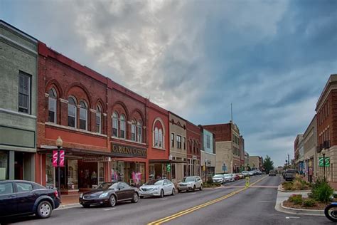 spartanburg south carolina city skyline and downtown surrounding ...