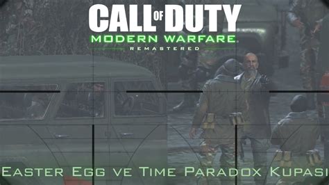 Call Of Duty Modern Warfare Remastered Makarov Easter Eggi Ve Time