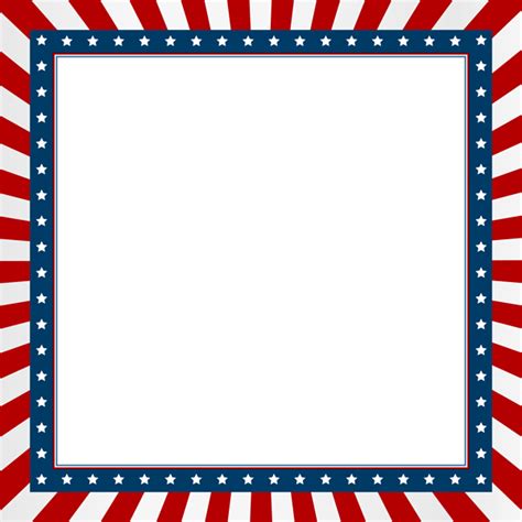 Usa Border Frame Png Clip Art Imag Clip Art Frame Sticker Art