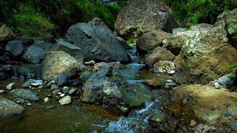 Mountain River Waterfall Flowing Water Sounds Nature White Noise