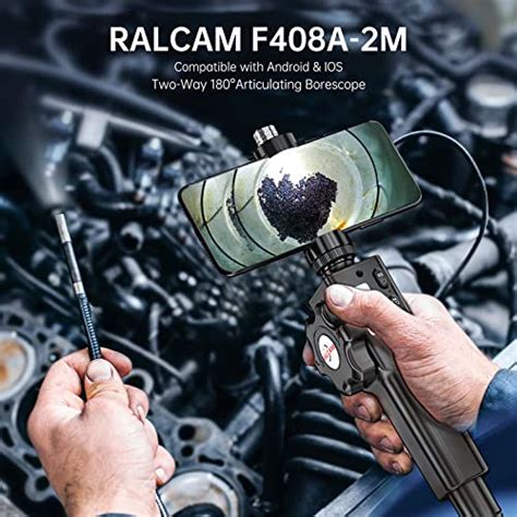 Snapklik Ralcam Articulating Borescope Inspection Camera IP67