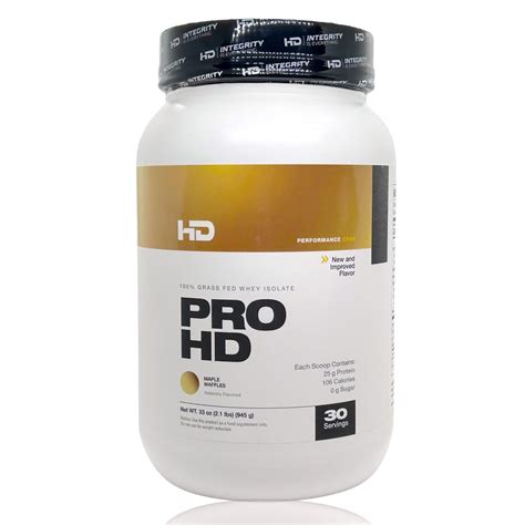 Proteína Hd Muscle Whey Isolate Prohd Maple Waffles 30 Servicios