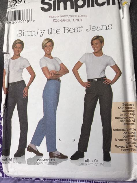 Vintage Jeans Sewing Pattern Pattern Rjuuc Edu Np