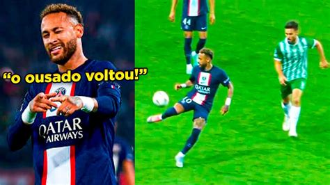 Neymar Meteu Gola O Passe De Letra E Mais Psg Domina Na Champs E