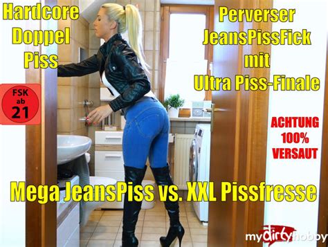 Daynia Hardcore Doppel Piss Perverser JeansPissFick Mit Ultra