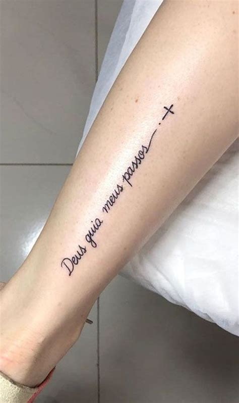 Tatuagens Pequenas Na Perna - 40 Ideias de Tatuagens na perna