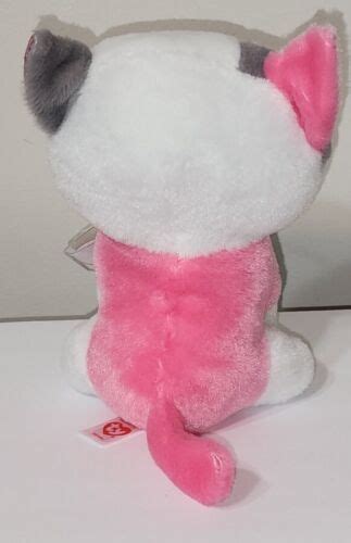 Ty Beanie Boos Milena The Valentine Cat New Mwmts Plush Stuffed