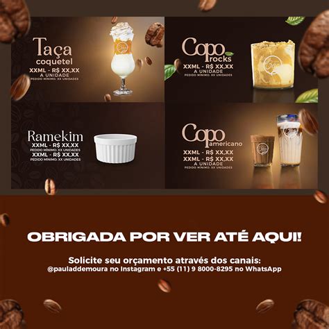 CATÁLOGO CAFETERIA I CHEIRIN BÃO Behance