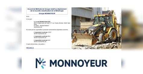 News Tank RH Monnoyeur un accord de méthode pour déployer la