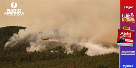 El Incendio En La Isla Espa Ola De Tenerife Consume Hect Reas