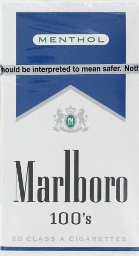 Marlboro Menthol Blue 100s Cigarettes, 1 ct - Kroger