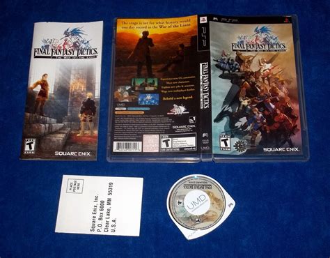 FINAL FANTASY TACTICS THE WAR OF THE LIONS PSP NTSC USA Jak NOWA