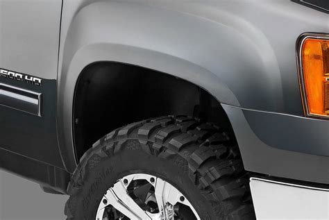 Bushwacker Boss Pocket Style Matte Black Front Fender Flares