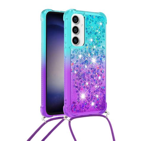 Coque Samsung Galaxy S Fe Silicone Paillettes Et Cordon Ma Coque