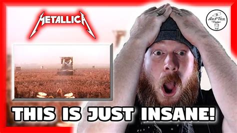 Metallica Enter Sandman LIVE In Moscow 1991 REACTION THIS IS