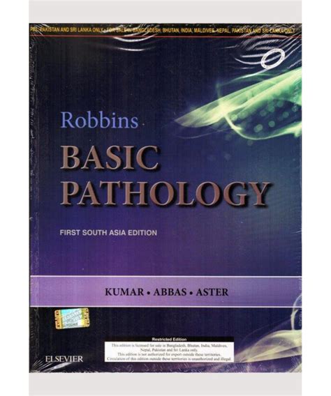 Robbins Basic Pathology First South Asia Edition M D Gunasena