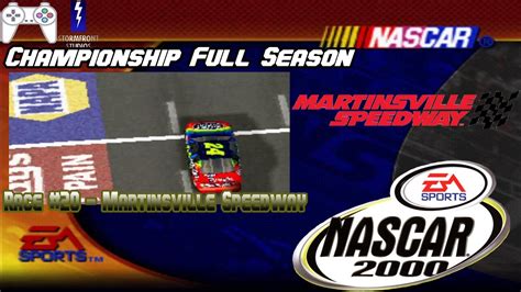 NASCAR 2000 PS1 Championship Full Season Race 20 Martinsville