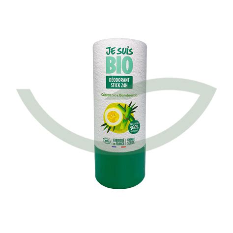 Déodorant roll on cédrat bambou 50 ml Je Suis Bio