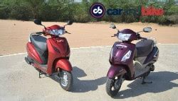 Honda Activa G Vs Tvs Jupiter Comparison Review