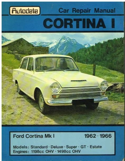 Ford Cortina Mk Saloon Estate Gt Owners Workshop