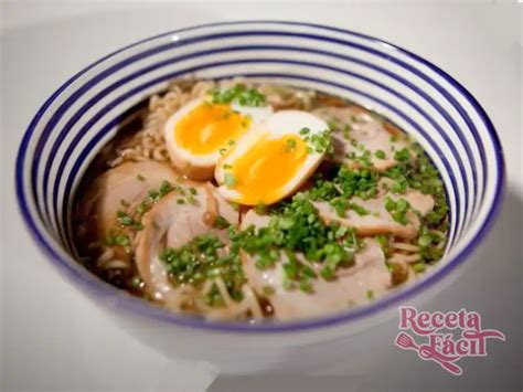 Receta de Sopa de Ramen al Estilo Japonés Recetas Fáciles