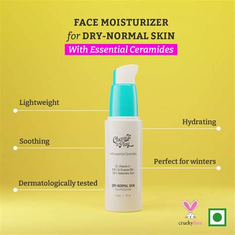 Buy Chemist At Play Dry Normal Skin Face Moisturizer For Deeply Hydrates And Improves Skin Texture