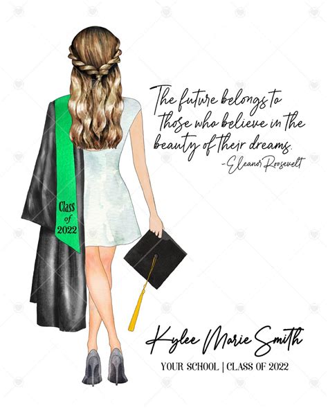 Personalized Graduation Keepsake Print Custom Graduation Etsy