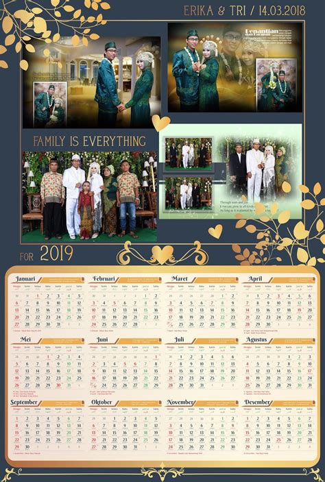Contoh Kalender Satu lembar - Agen87