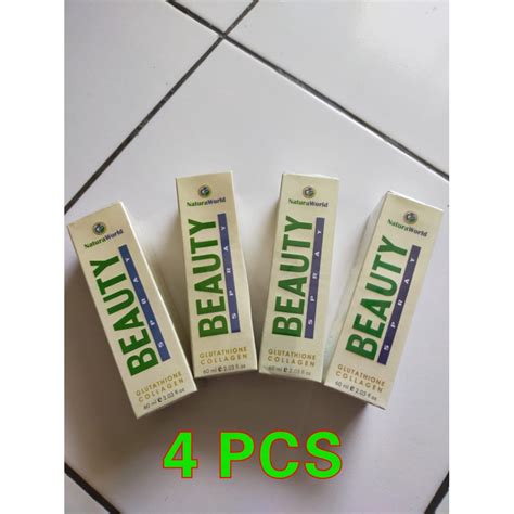 Jual Natura World Beauty Spray Kemasan 4 Botol Original Indonesia