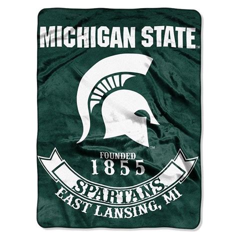 Michigan State Spartans Throw Blanket Michigan State Spartans