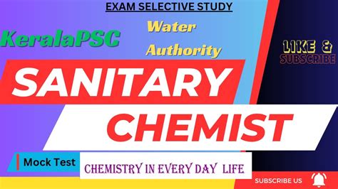 Keralapsc Sanitary Chemist Water Authority Category No