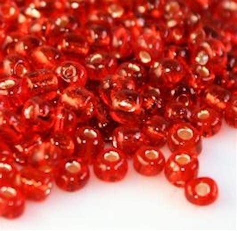 100g Silver Lined Glass Seed Beads 110 2mm 80 3mm 60 4mm 26