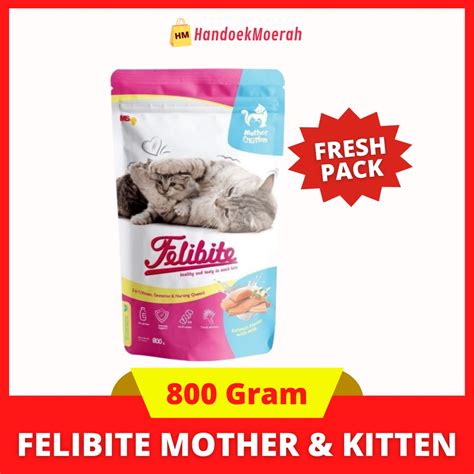 Jual Freshpack Makanan Kucing Kering FELIBITE Mother Kitten 800