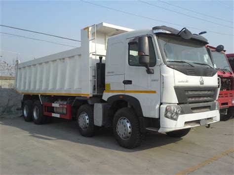 China SINOTRUK 8X4 HOWO 30CBM A7 12 Wheeler Dump Tipper Lori Pengilang