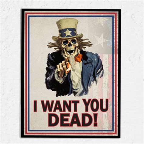 Uncle Sam Poster Etsy