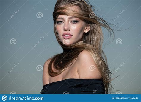 Sensual Fashion Woman Face Close Up Beauty Portrait Of Young Woman