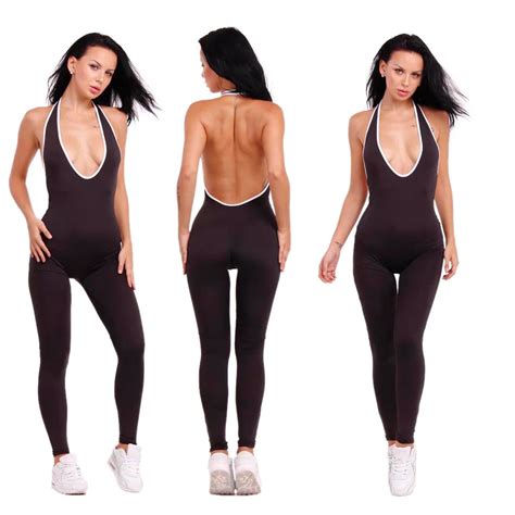 Summer Women Jumpsuit Sleeveless Skinny Backless Jumpsuit Sexy Jumpsuit