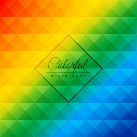 Colorful Poster Background Design