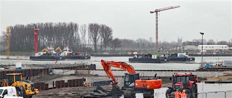 Nieuwe Datum Afzinken Tweede Tunneldeel Maasdeltatunnel Zondag 8