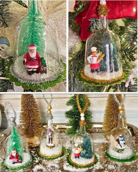 Dollar Tree Wine Glass Snow Globe Ornaments For The Win