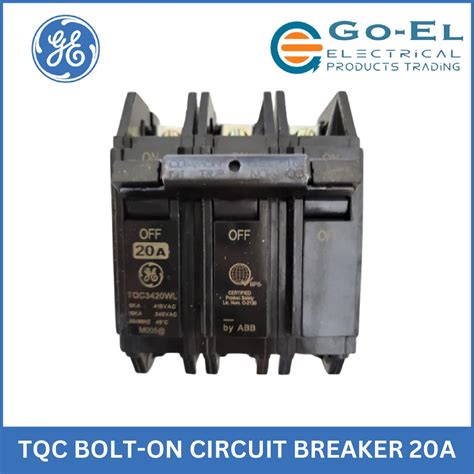 Ge Tqc Circuit Breaker Bolt On Pole A A Shopee Philippines