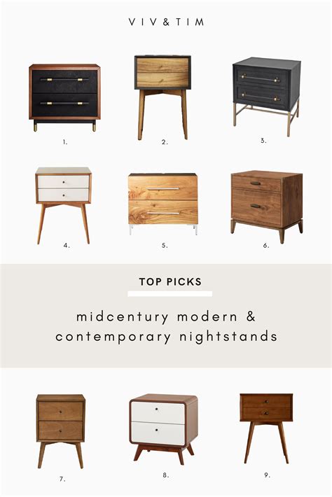 Modern Nightstands // Top Picks - VIV & TIM