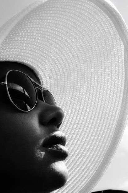 Premium Photo Close Up Portrait Of Young Woman Wearing Sunglasses