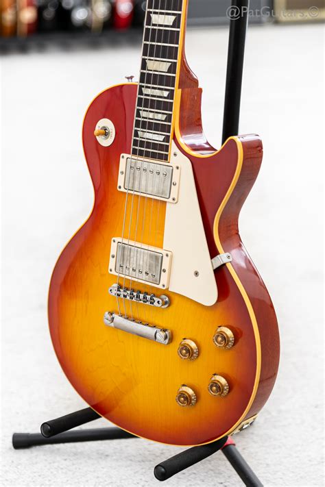 Gibson Custom Shop 58 Reissue Les Paul Vos Washed Cherry R8 1958 Plain Top 2008 Guitar For Sale