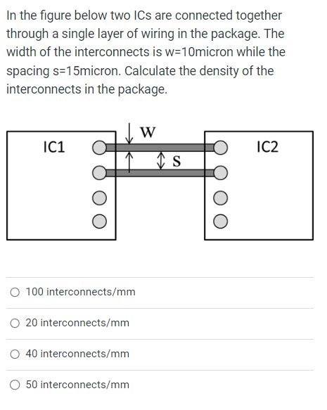 Solved In The Figure Below Two ICs Are Connected Chegg