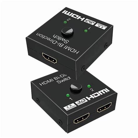 Hdmi二进一出切换器 双向hdmi切换器 Hdmi2进1出 支持4k 阿里巴巴